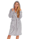 Forever Dreaming Womens Hooded Dressing Gown