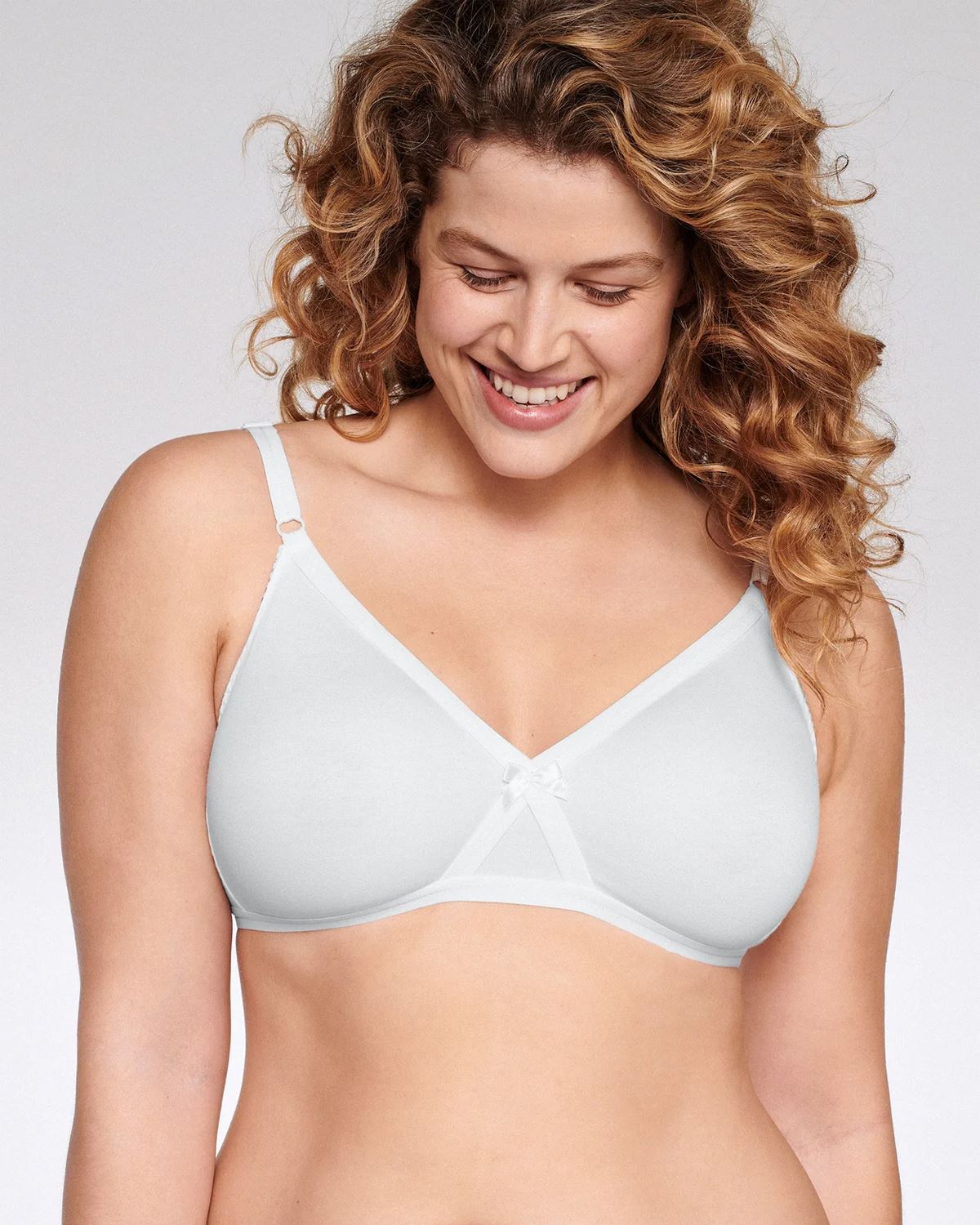 Naturana Womens 100% Cotton Star Soft Cup Bra