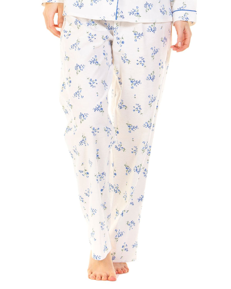 Sue Marks Womens Wincey Meadow Brushed Cotton Pyjamas