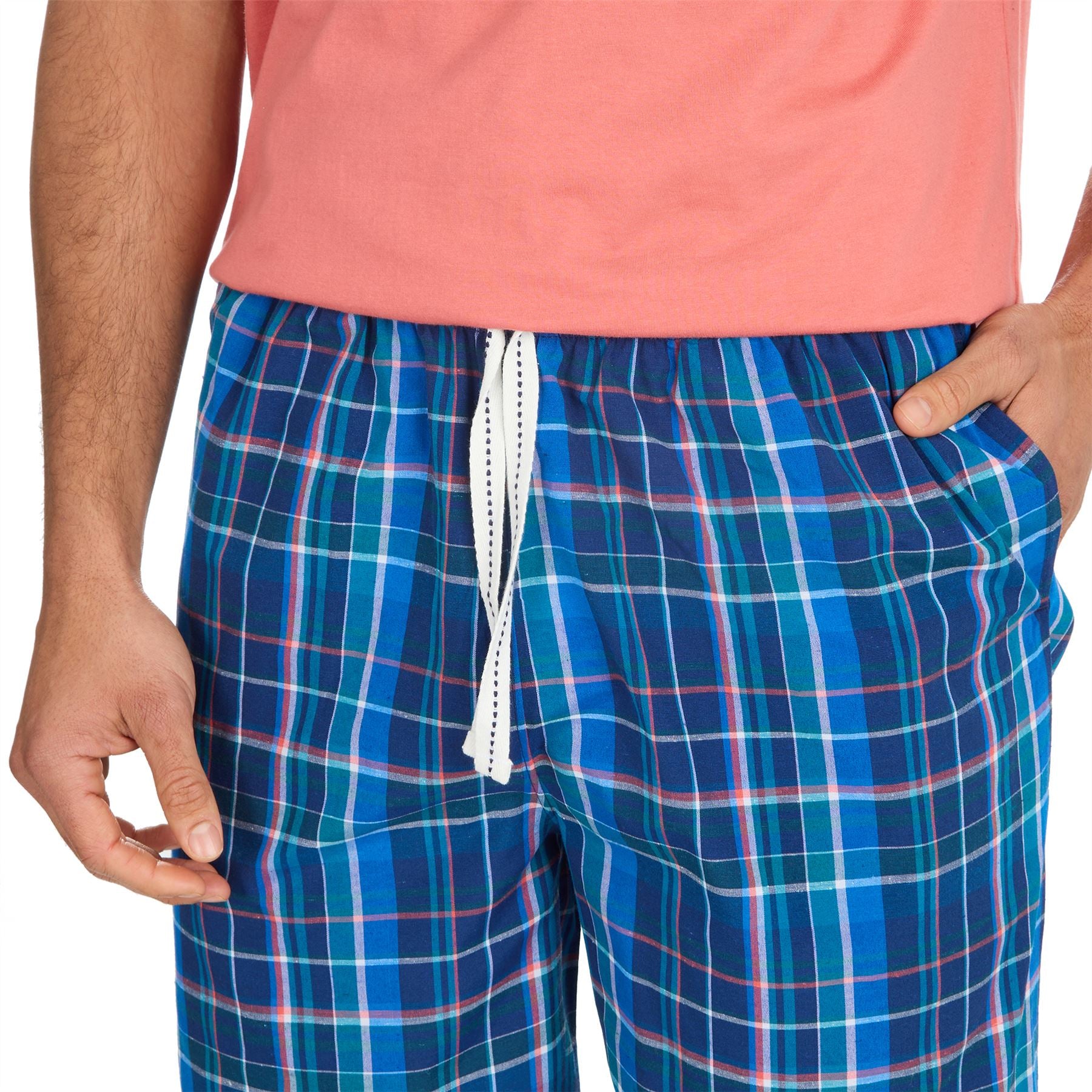 Cargo Bay Mens Check Short Pyjamas