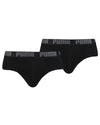 Puma Mens 2 Pack Cotton Basic Briefs