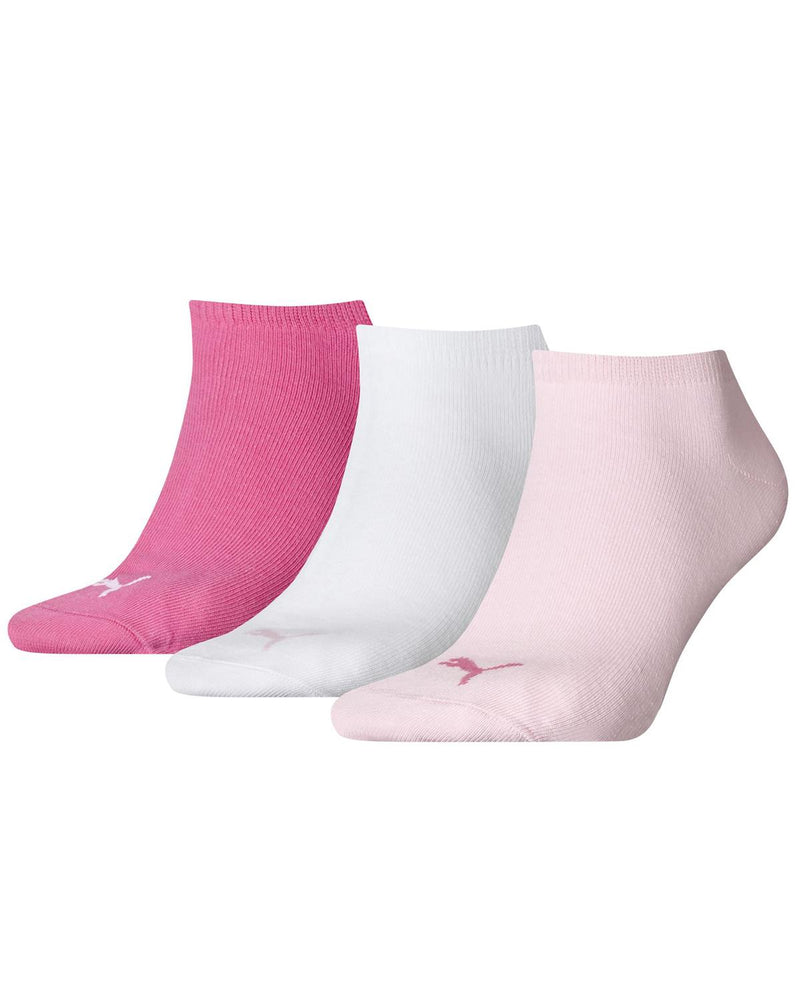 Puma Unisex 3 Pack Cotton Sneaker Socks