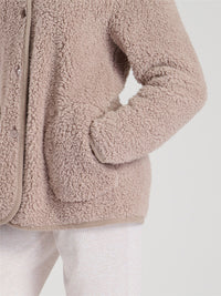 Loungeable Womens Button Snuggle Fleece Cardigan