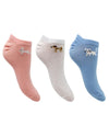 Nice Socks Womens 3 Pack Mini Animal Trainer Socks