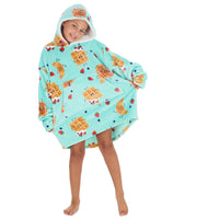 Huggable Kids Mint Brunch Snuggle Hoodie