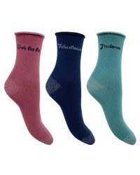 Nice Socks Womens 3 Pack Oh La La Socks