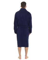 Tom Franks Mens Cotton Towelling Bathrobe