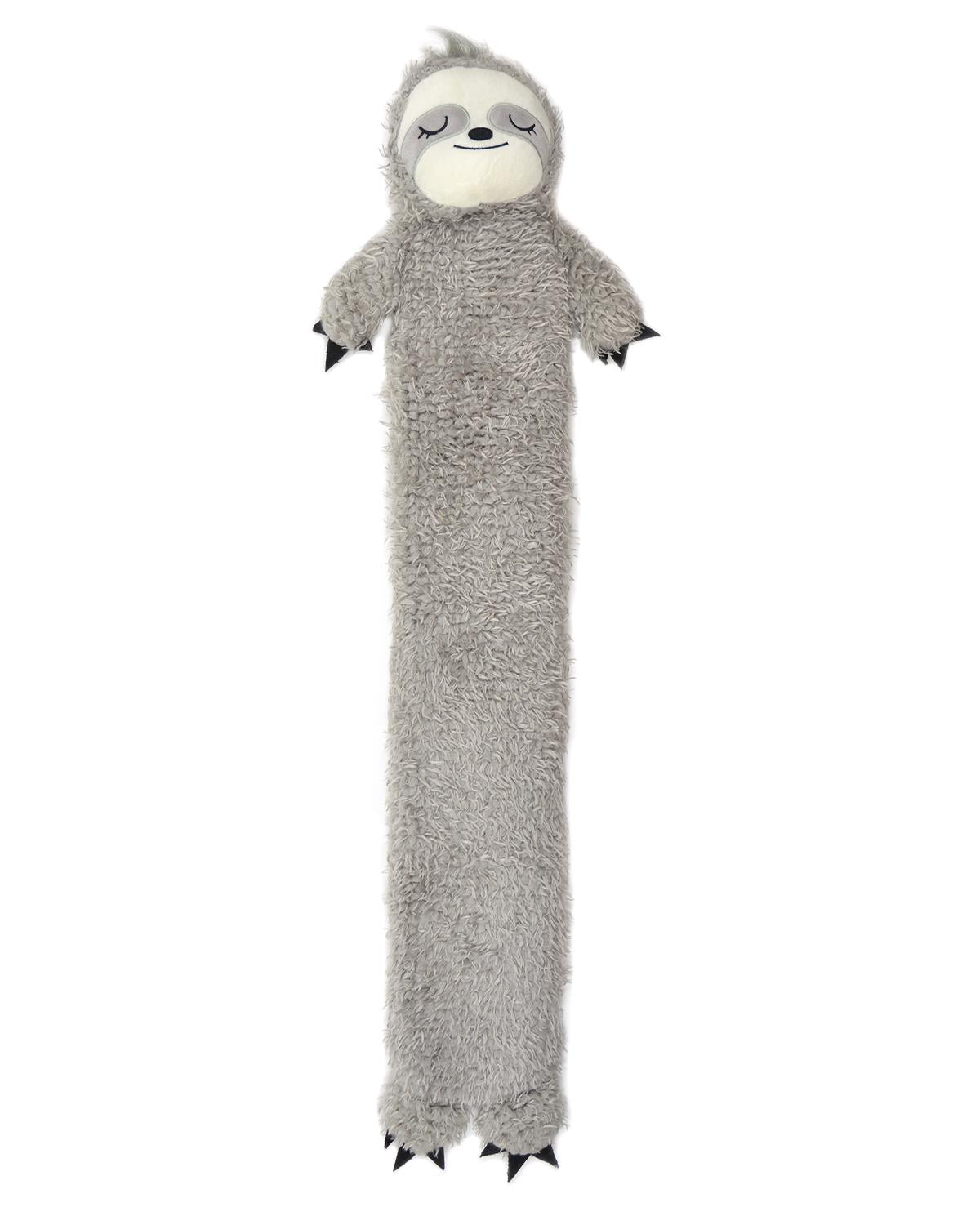 Grey Sloth Long Hot Water Bottle