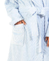 La Marquise Womens Tulip Embossed Dressing Gown