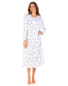 La Marquise Womens Two Flowers Cuddleknit Nightie