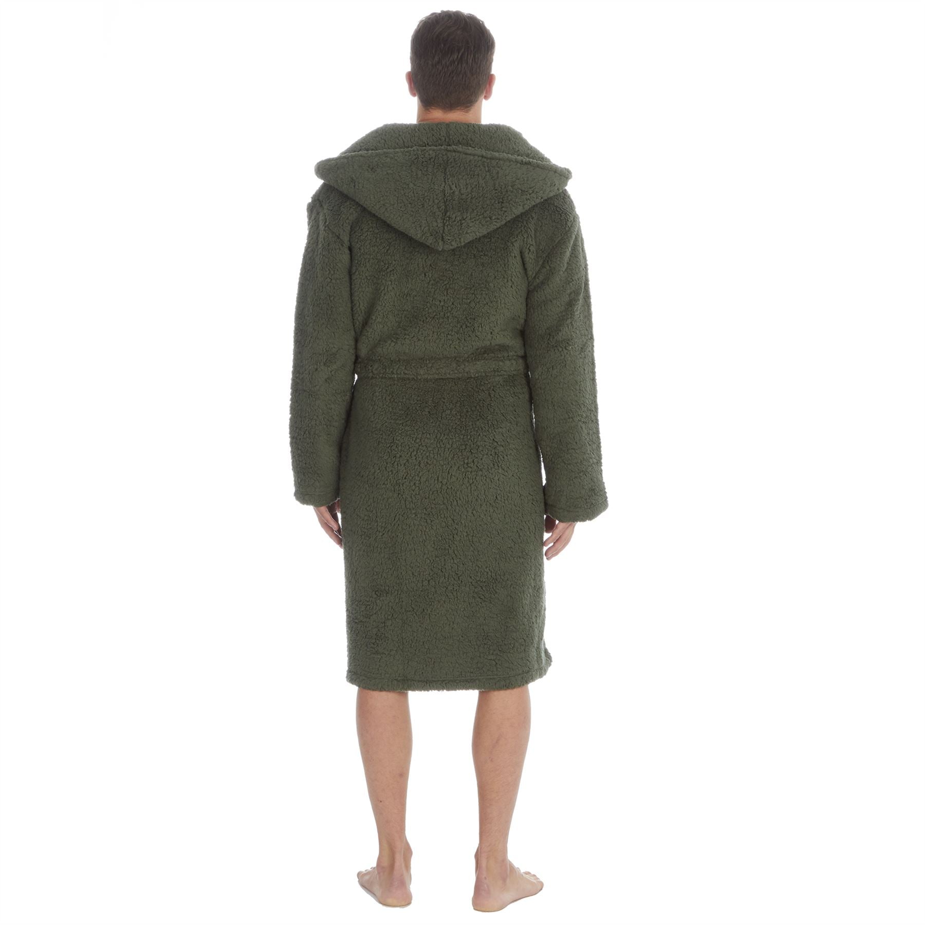 Cargo Bay Mens Borg Fleece Dressing Gown