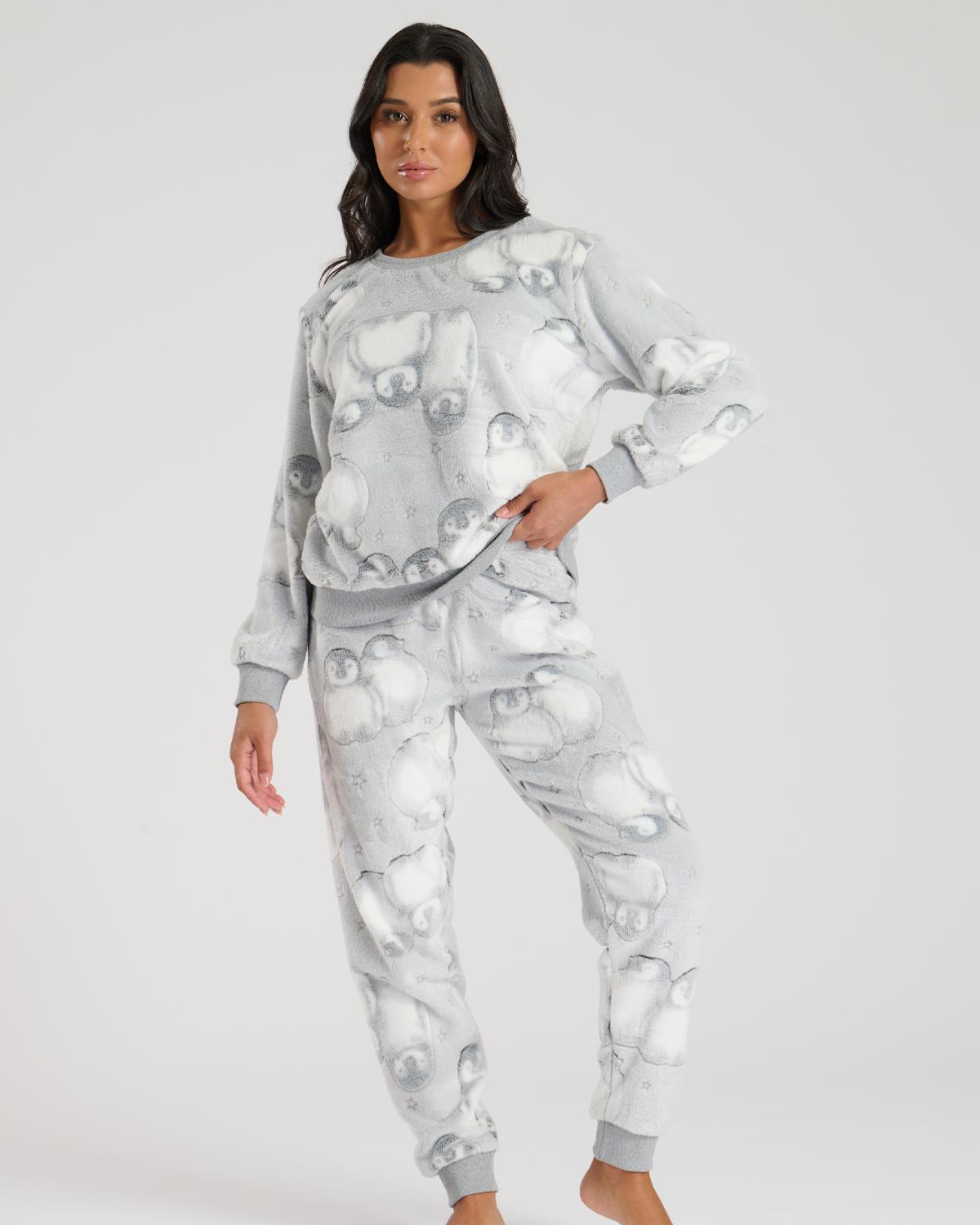 Grey penguin pyjamas sale