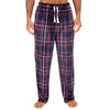 Cargo Bay Mens Polished Fleece Check Lounge Pants