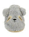 SlumberzzZ Womens Sparkly Bear Slippers