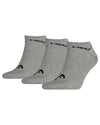 HEAD Unisex 3 Pack Cotton Sneaker Socks