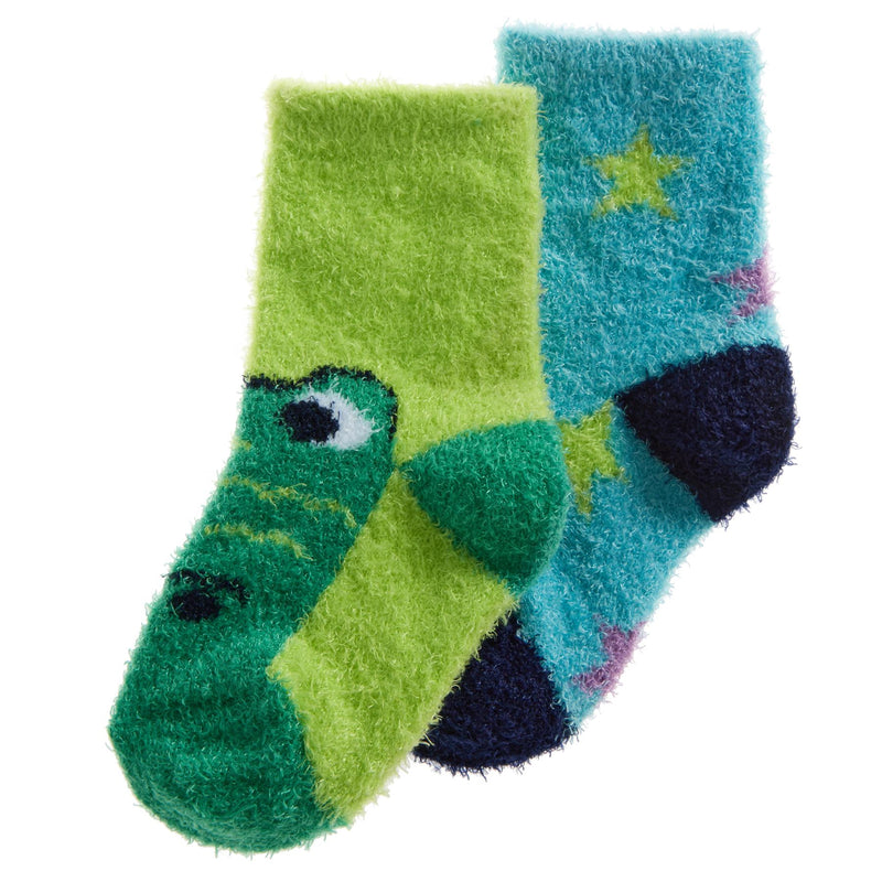 4 Pairs Baby Boys Monsters & Aliens Cosy Socks