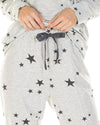 La Marquise Womens Starry Days Cowl Neck Pyjamas