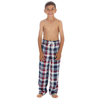 Cargo Bay Boys Polished Fleece Check Lounge Pants